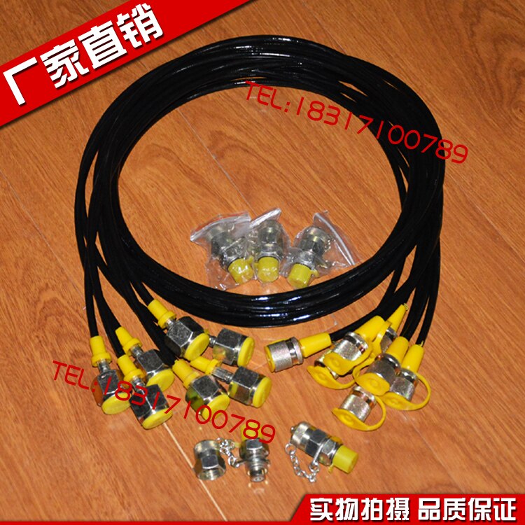 Pressure test connector 2 points 3 points Hydraulic pressure gauge high pressure hose connector M14*1.5