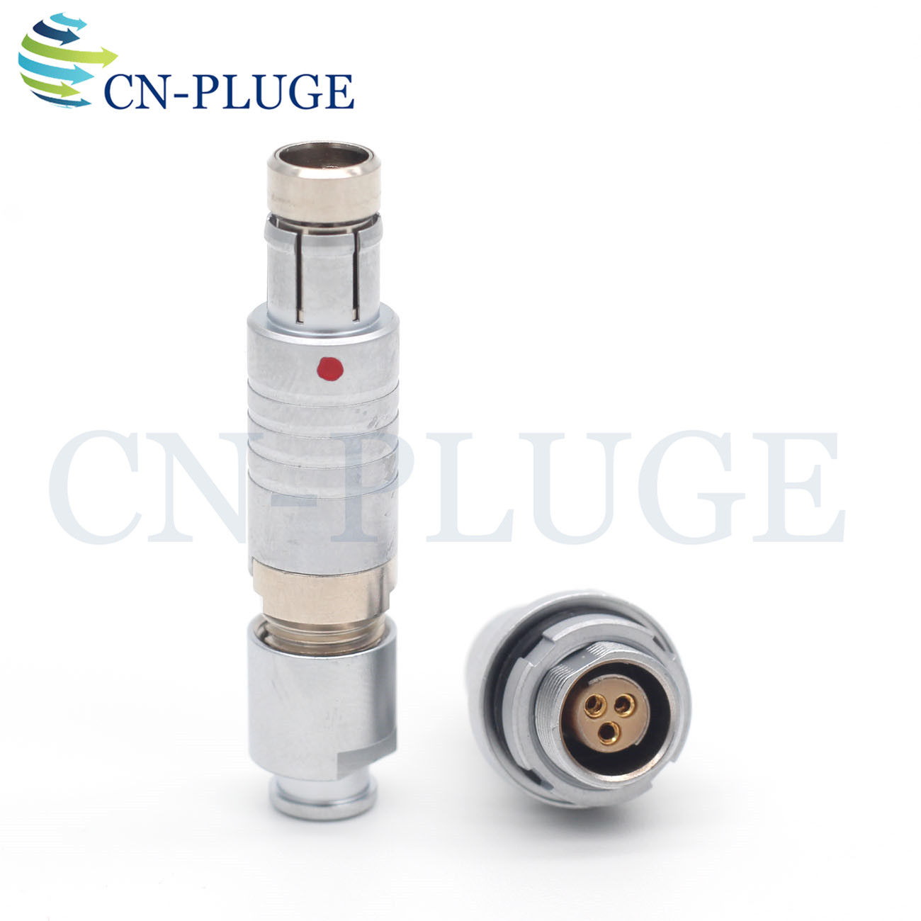 Compatible With Fischer 102 0F 2 3 4 5 7 9-Pin Metal Push-Pull Self-Locking Connector Half Moon Positioning Plug And Socket
