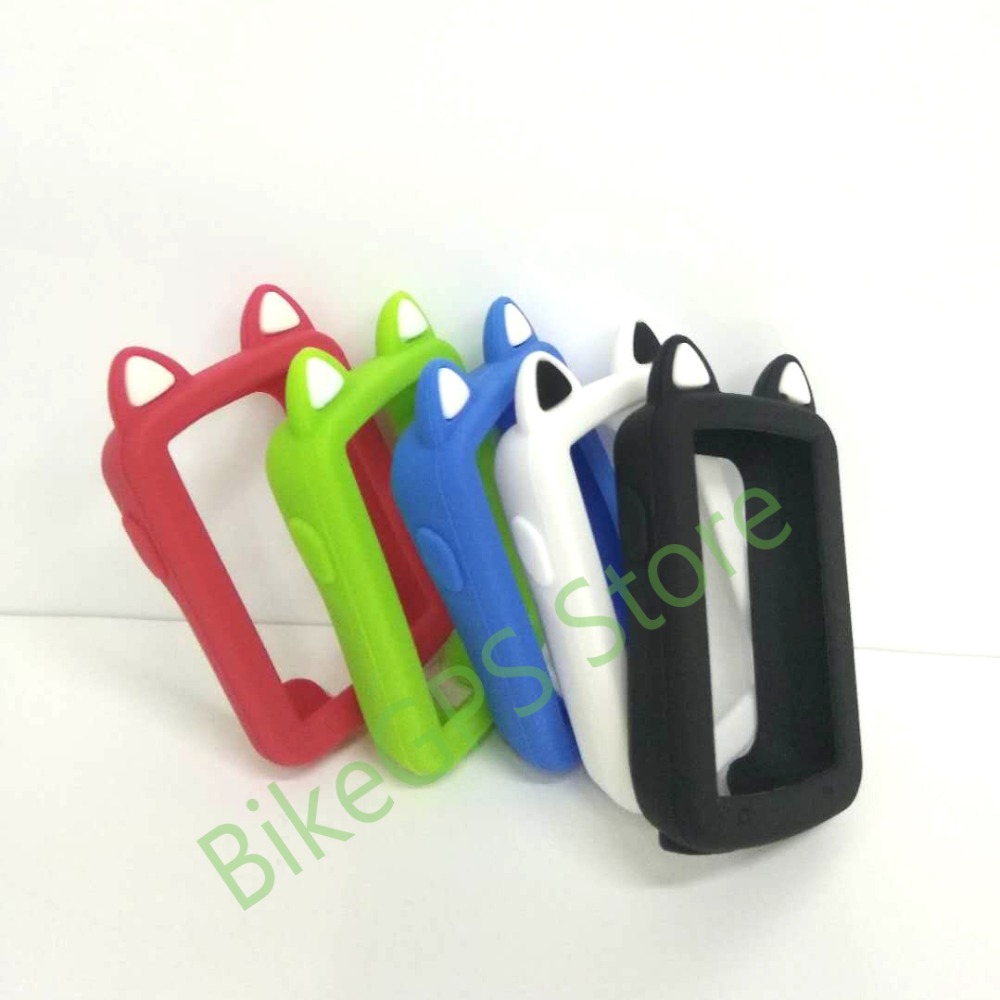 Edge 820, funda protectora de silicona para ordenador de bicicleta, Edición personalizada + Protector de pantalla LCD (para GARMIN Edge820)