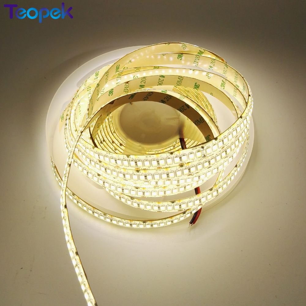 Bande de LED 2835 240LED s/m DC12V haute luminosité Flexible LED ruban lumineux blanc naturel/blanc /blanc/RGB 5 m/lot