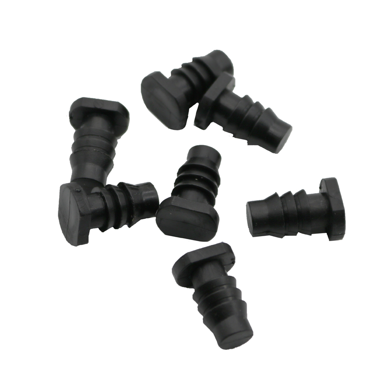 20 st ändplugg hål kapillärrör ändtätningsplugg droppbevattningsslang rör kapillär 8/11 mm or 3/8 '' slangplugg trädgårdsredskap
