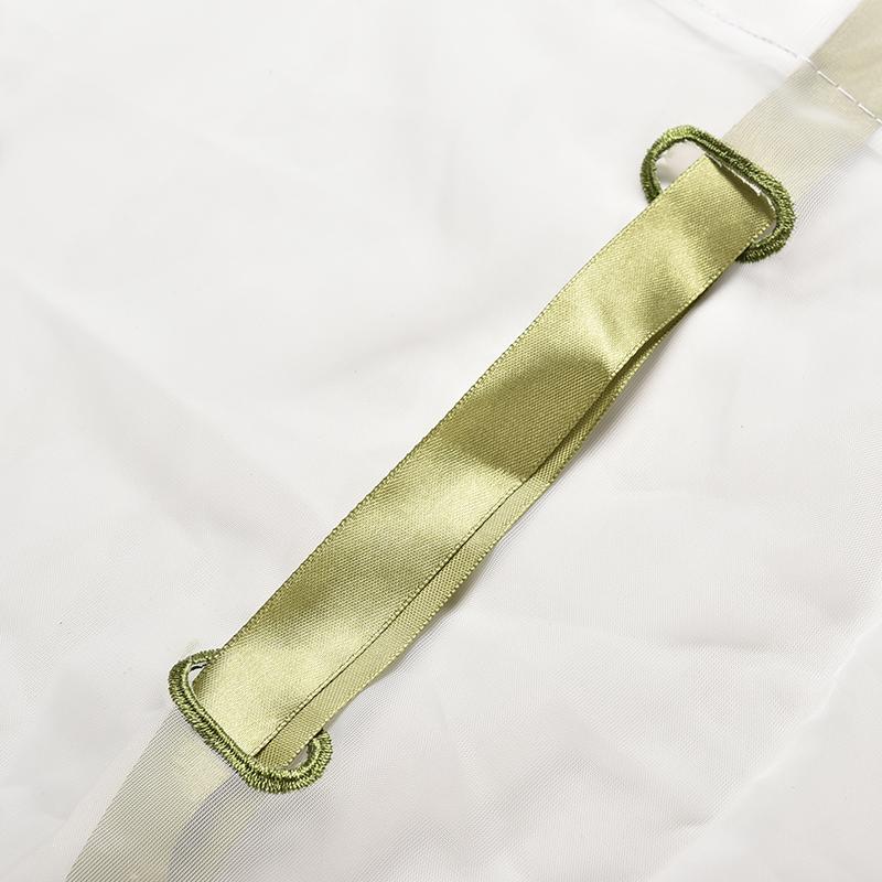 Bright Style Garden Flower Embroidery Custom Curtains Sheer Tulle Yarn for Wall Screen Bedroom Blinds Living Room Household