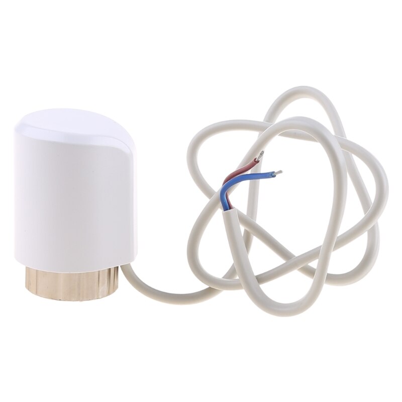 AC 230V Normally Closed NC M30*1.5mm Electric Thermal Actuator IP54 for Underfloor Heating TRV Thermostatic Radiator Valve