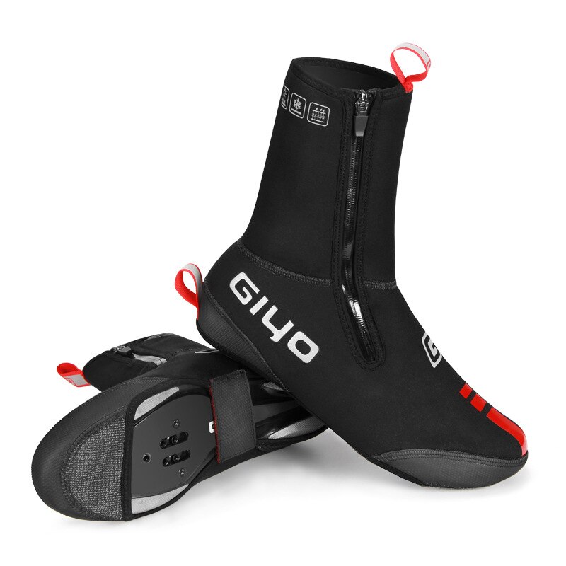 Cubierta de calzado deportivo para ciclismo, cubrezapatos térmicos de neopreno, para invierno: S