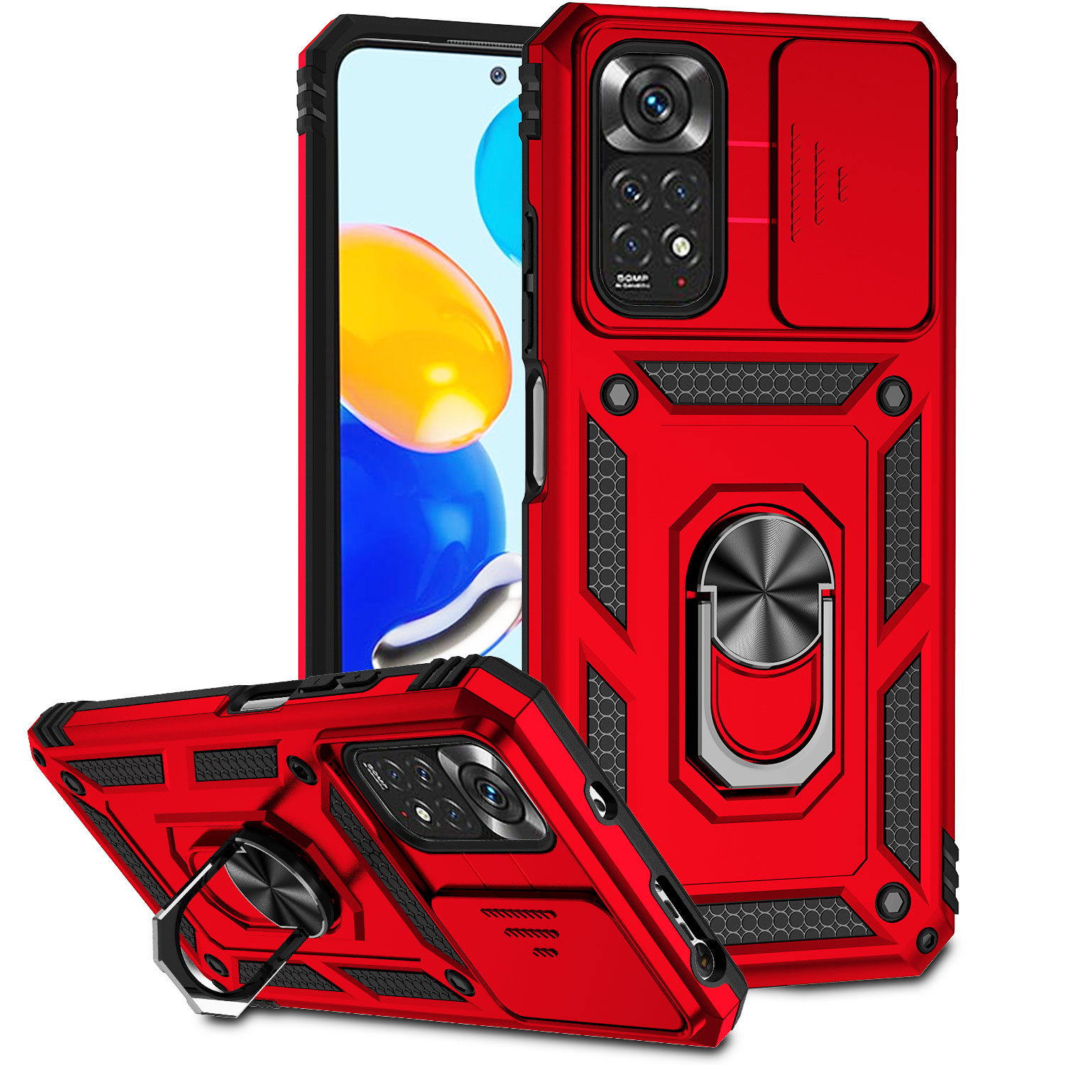 EASSGU [Telaio Elettrolitico Custodia per Realme 11 Pro