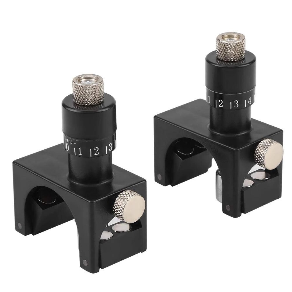 Couteau à raboter magnétique réglable, dispositif de réglage de la lame, outil de réglage de la hauteur, 2 pièces/ensemble