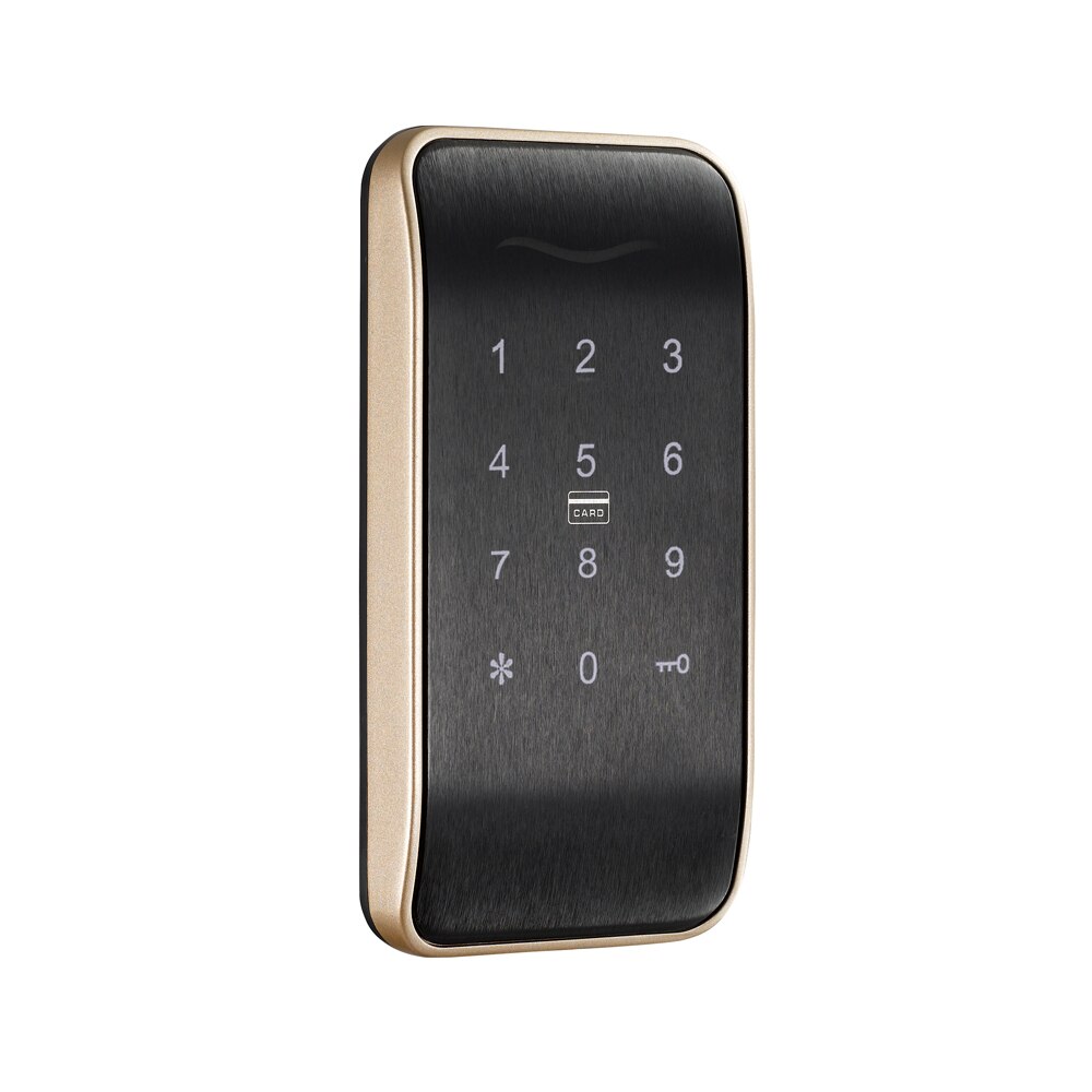 Digital keypad electronic locker lock,Smart Password Cabinet Lock Conbination drawer lock for lockers: Golden