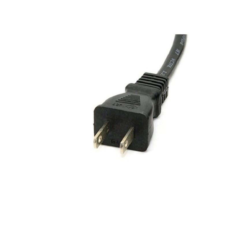 Usa uttak sparer strøm skjøteledning kabel 2- stift 2 uttak for nema 5-15p til nema 5-15r 50cm