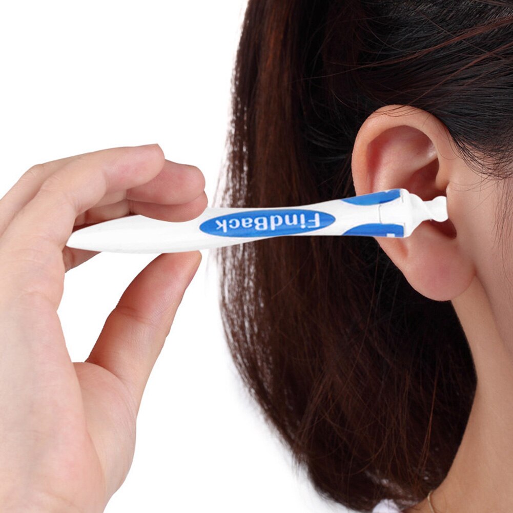 Ear cleaner tool set Soft Spiral Earpick Safety Ear Cleaner Tool oil ear wax remover Cleaning Kit Smart Spiral Ear Wax Remover