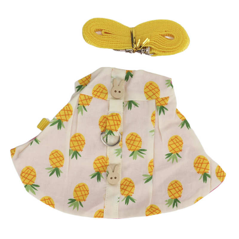 Bunny Dress Clothes Skirt Style Rabbit Cotton Cloth for Daily Dress for Festival Costume: M