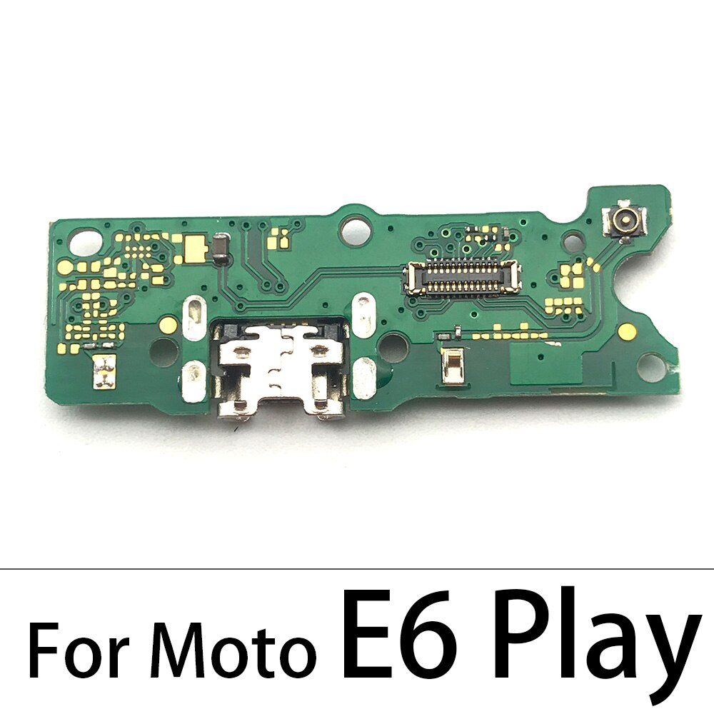 Cable flexible para Motorola Moto G30, G3, G4, G5, G6 Play, G8, X4, G7, Cargador USB, conector de puerto de carga, 10 unids/lote: E6 Play Copy