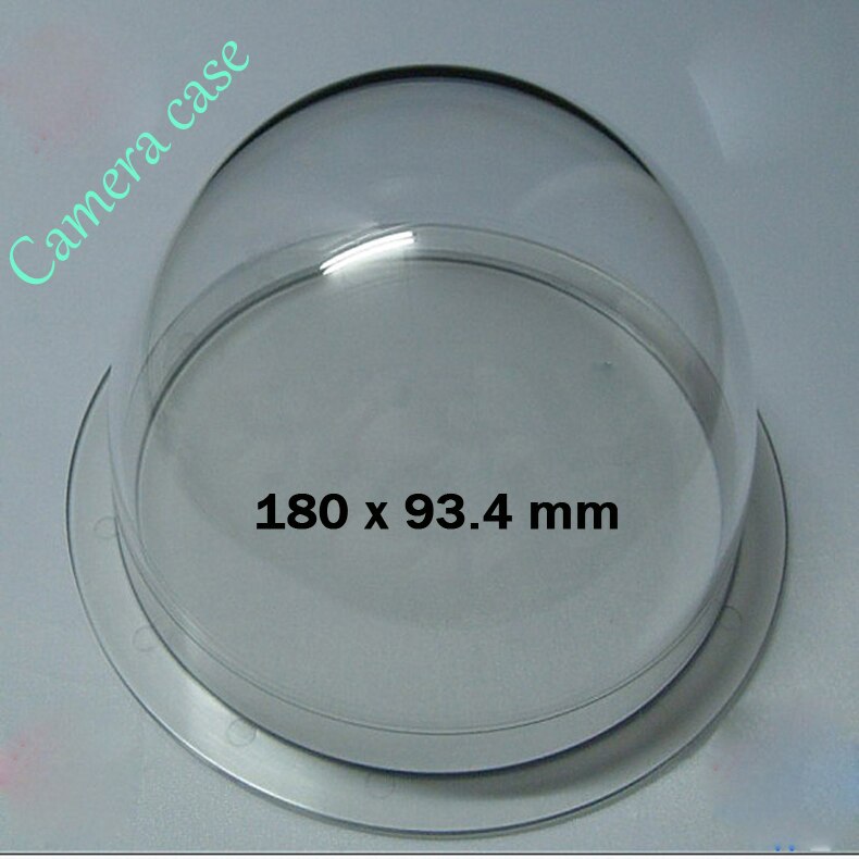 180 X 93.4mm CCTV Security Surveillance Indoor Outdoor Acrylic Dome Camera Housing Cover Protect lens & Antidust