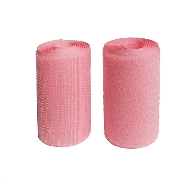 10Cm Breedte Roze Geen Lijm Haak Loop Sluiting Tape Naaien Magic Tape Sticker Strap Couture Strip Kleding Roze