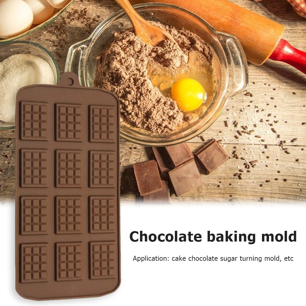 Pudding Cake Chocolade Mould Silicone Wafel Fondants Diy Mallen Keukens Bakvormen Voor Keuken Cake Maken Elements