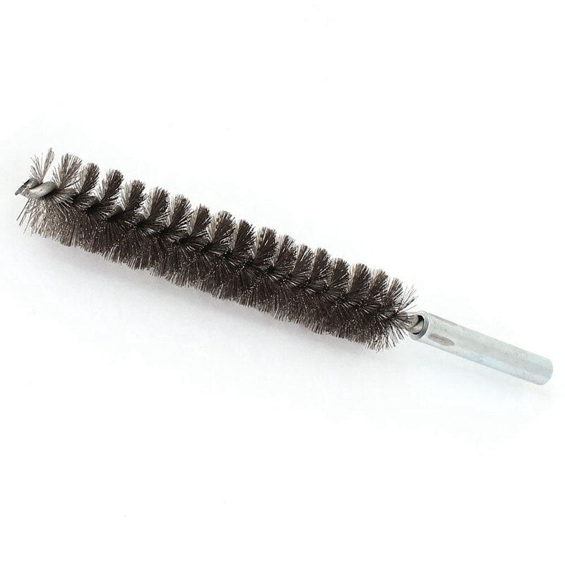 17cm Length 20mm Diameter Stainless Steel Wire Tube Cleaning Brush