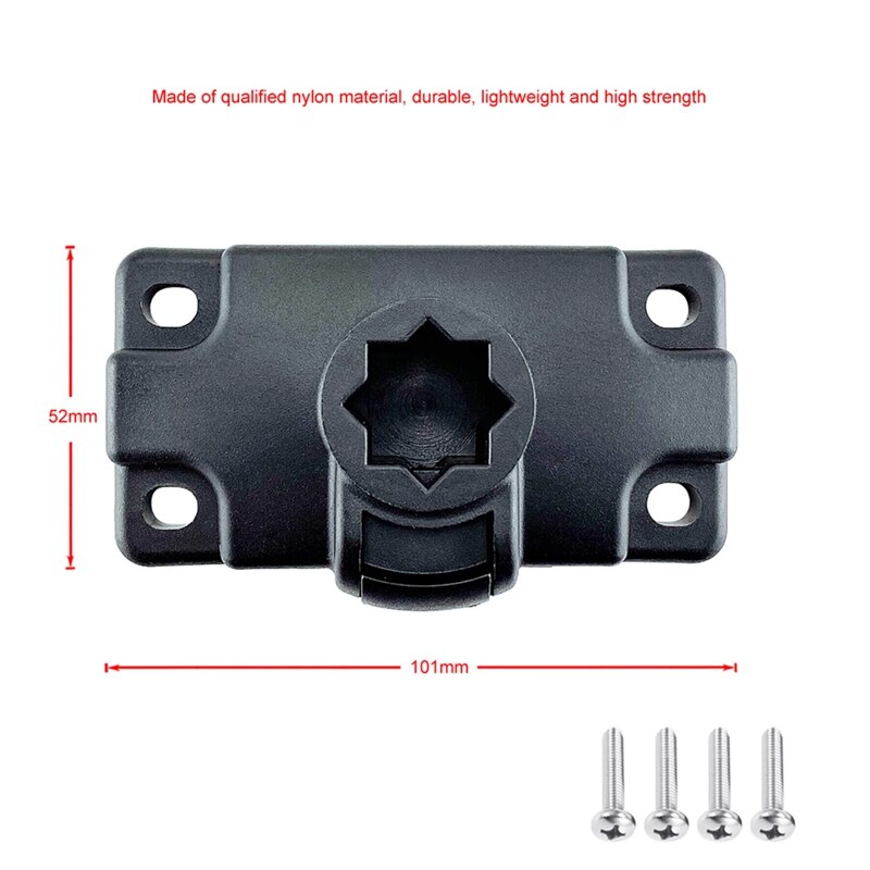 Inflatable Kayak Rod Holder Mount Base Boat Marine Sea Canoe Support Holder Pole Rack Fishing Tackle Rod Accessories