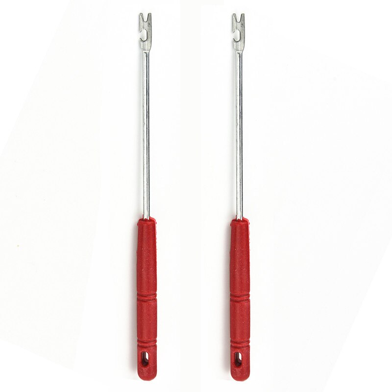 2pcs Fishing Hook Remover Stainless Steel Tackle Rapid Safety Extractor Fishing Hook Detacher Fish Tackles Fishing Accessories: 2pcs