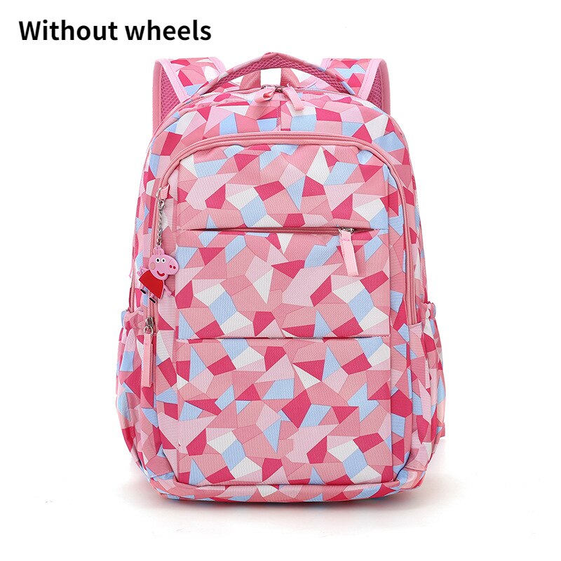 Hot Sale Removable Children School Bags Waterproof for Girls Trolley Backpack Kids Wheeled Bag Bookbag travel luggage Mochilas