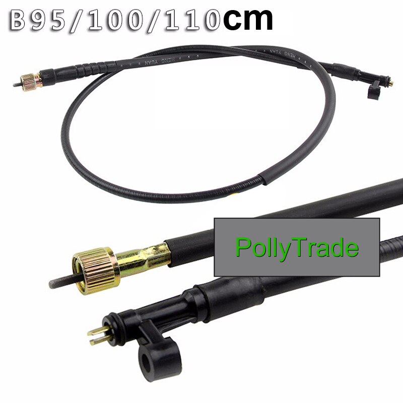 Scooter Speedometer Cable Chinese Moped Electric Scooter Cable Counter Meter LCX-B