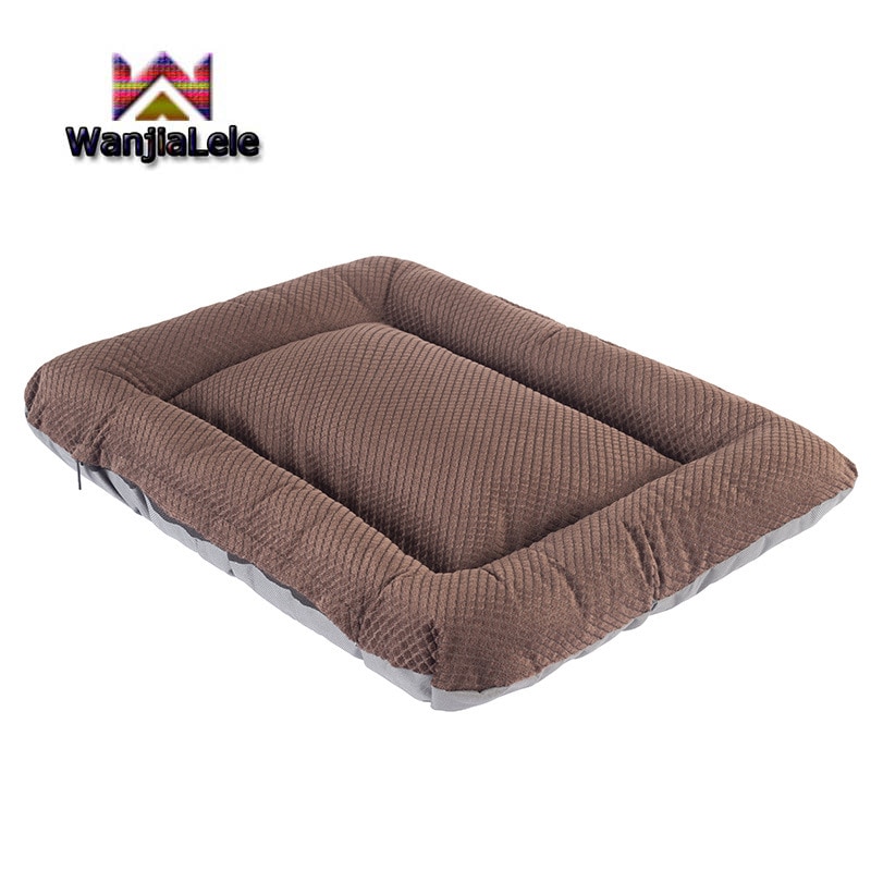 Zachte hondenmand, wasbare hondenmat, bench, kennel, antislip bodem, matras, binnen- en buitenmatras voor grote, middelgrote en kleine katten.