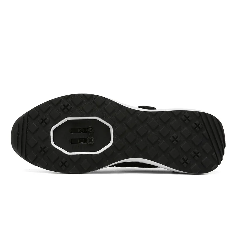 Sykkelsko mtb menn fjellsko sykkel innendørs sykling joggesko speed lock flat pedal cleat sko sykkel trekkingsko