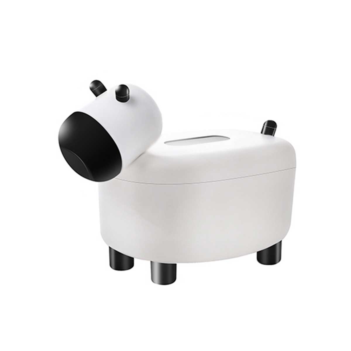 Faroot Cute Calf Shape Tissue Box 2 in 1 Tissue Box Toothpick Holder Household Tissue Box