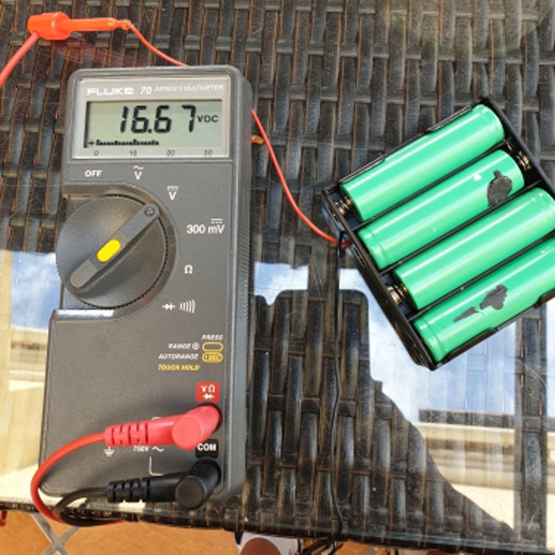 18650 Powerbank Case - 1-4 Slots DIY Batterijhouder Container met Draadpen
