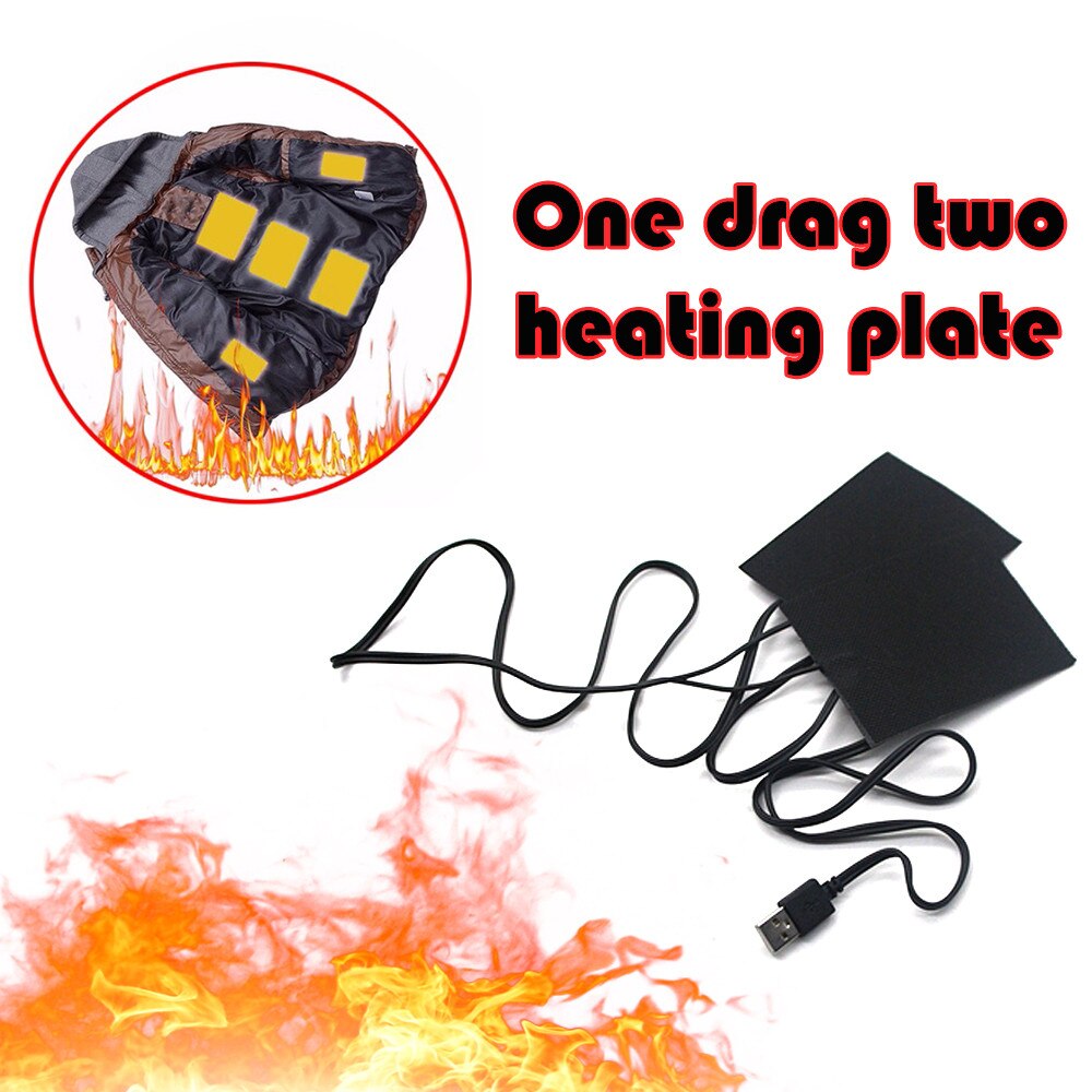 Electric Heating Pads Thermal Clothes Heated Jacket Outdoor Mobile Warming Gear for DIY Heated Clothing GK