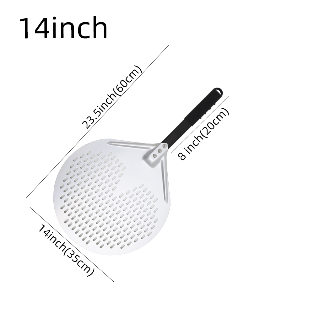 Grote Pizza Schil Schop Oven Paddle Accessoires Voor Pizza Schuif Draaien Schil Keuken Broodbakmachine Bakoven Gadgets Pizza Tool: Oranje