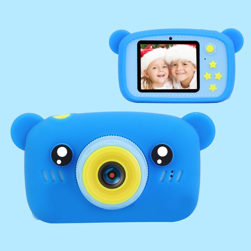 Child camera HD digital Dual camera 2 inch cute cartoon Kid Camera toys children birthday 1200w child toys Camera