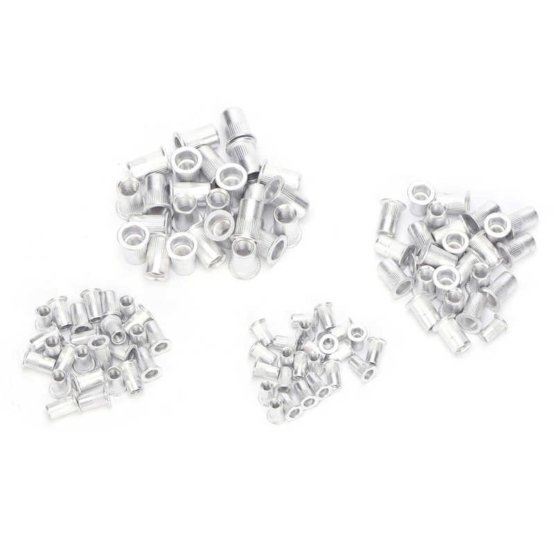 stainless steel insert for hardware repair tools metric threaded inserts Blind Riveting Nuts Set Aluminum Rivet Nut