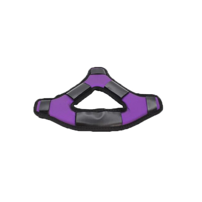 VR Casco Testa di Pressione-alleviare Cinghia di Rilievo di Gomma Piuma per Oculus Quest 2 VR Auricolare Cuscino Fascia per Quest2 di Fissaggio accessori: Purple