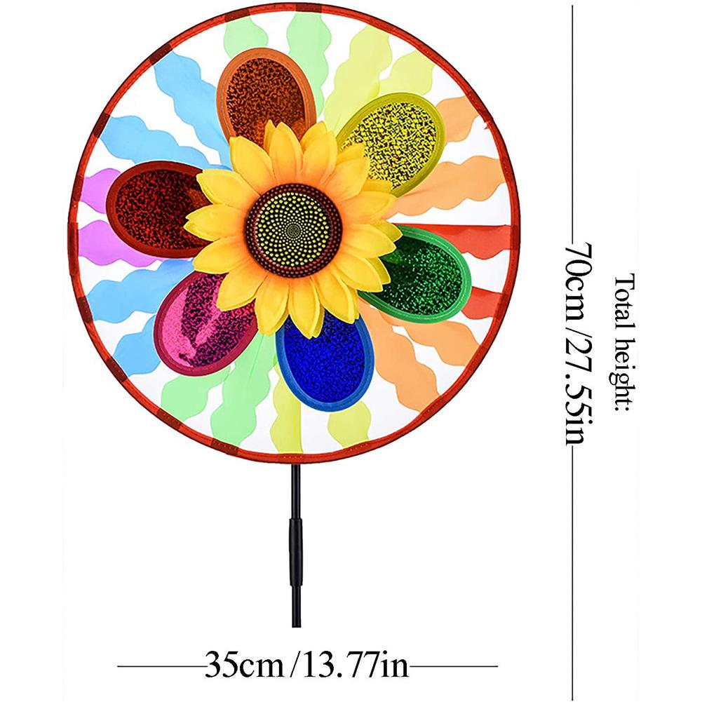 Beste Windmolen Particulier Kleurrijke Windmolen Voor In De Tuin – Zon, Maan & Sterren Design (124 Cm Hoog, Metaal) Metalen Windmolen Voor Tuin