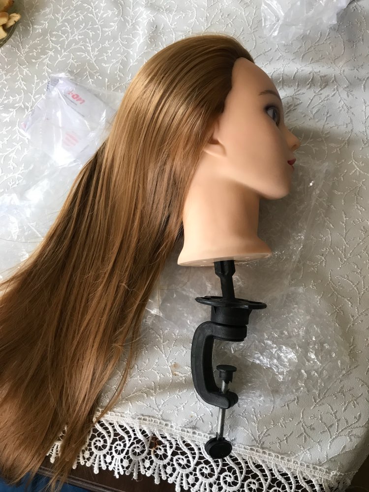 Cammitever Training Hoofd Voor Kappers Mannequin Hoofd Haar Kappers Pop Heads Kosmetiek Mannequin Hoofd Oefenpop Beugel