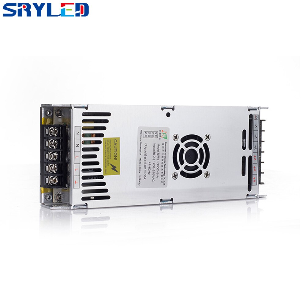 LED Display AC 220-240V Ingang Voeding G-energie 5V-60A Untra Slanke PSU