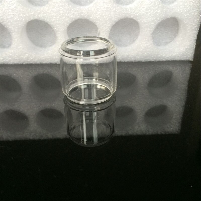 3Stck SchöNe und günstige NRG Mini Panzer Klar blasiert Glas Rohr 4ml Fatboy Ausführung