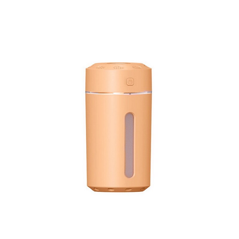 Luchtbevochtiger met led-verlichting, etherische olie diffuser, aroma, etherische olie, koele mist, luchtbevochtiger met instelbare mistmod.: 200ml - sinaasappels