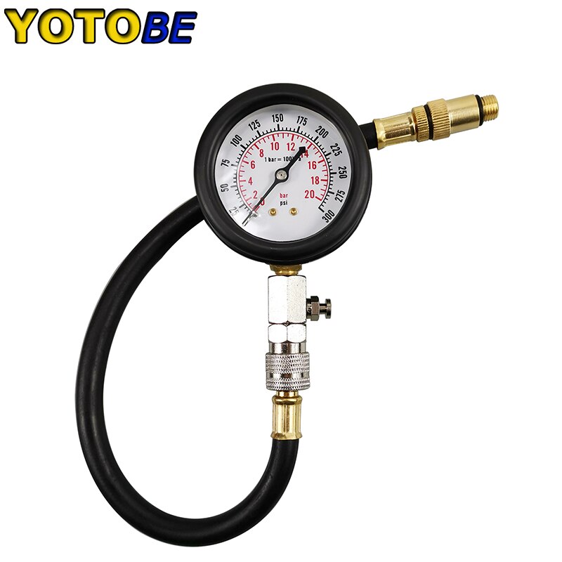 Diagnostic Tool Rapid Type Cylinder Pressure Gauge Compression Tester Kit
