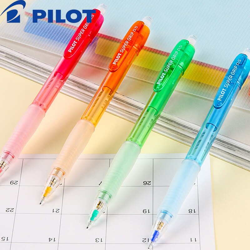 PILOT/ H-185N Color transparent mechanical pencil retractable nib mechanical pencil 0.5