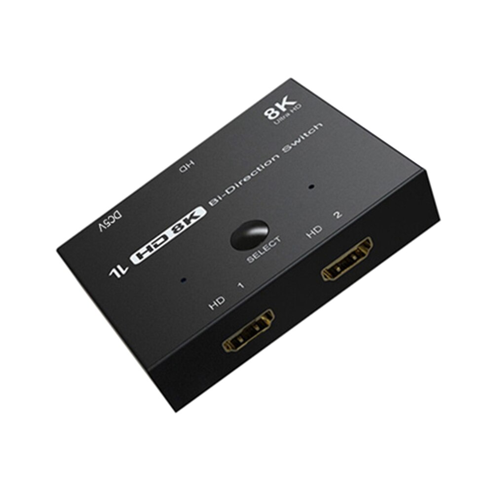 Hub Splitter Tv Switcher Ultra 2.1 Hd Switcher 4K 120Hz 1X2 8K 60Hz 2X1 Hdmi-Compatibel Splitter Voor PS4 Schakelaar
