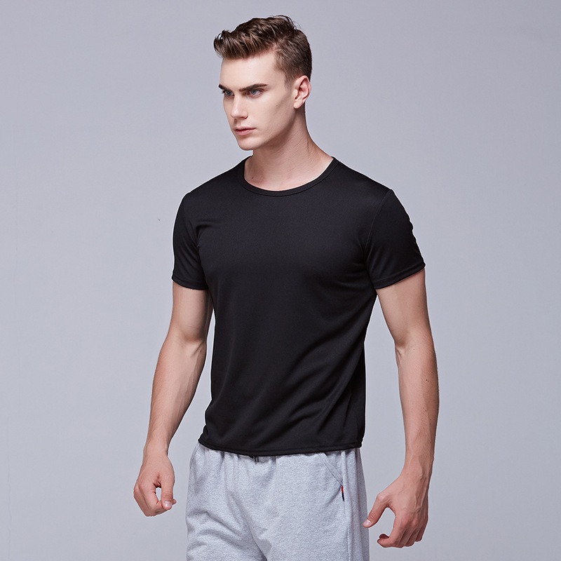 Men Anti-Dirty Waterproof T Shirt Hydrophobic Stainproof Breathable Antifouling Quick Dry Top Short Sleeve T Shirt