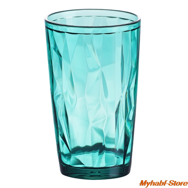 Gobelets en acrylique Transparent, 1 pièce, pour boire du thé, de l'eau, du jus de lait, verres à vin, Bar de cuisine, verres à boisson,