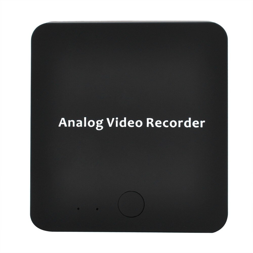 Analog AV Recorder Old Video Tape Camcorder VHS DVR DVD Game Player Hi8 Video Capture To Digital Format TF Card AV HDMI Loop-out