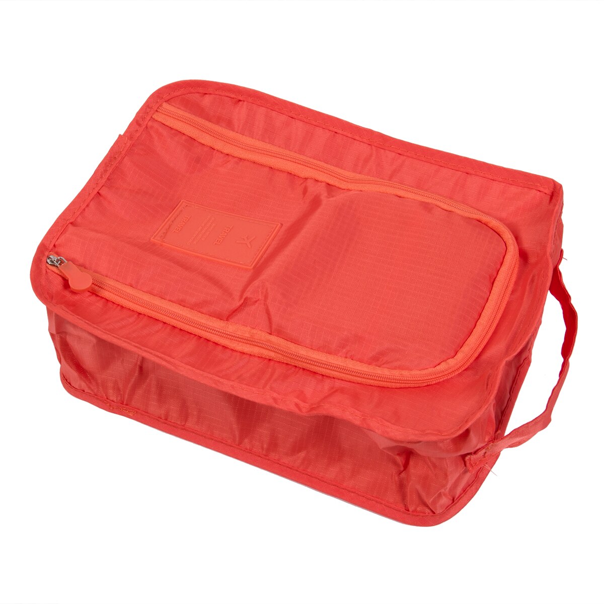 Waterproof Football Shoe Bag Travel Boot Rugby Sports Gym Carry Storage Case Box Solid Zipper Home Storage: 2