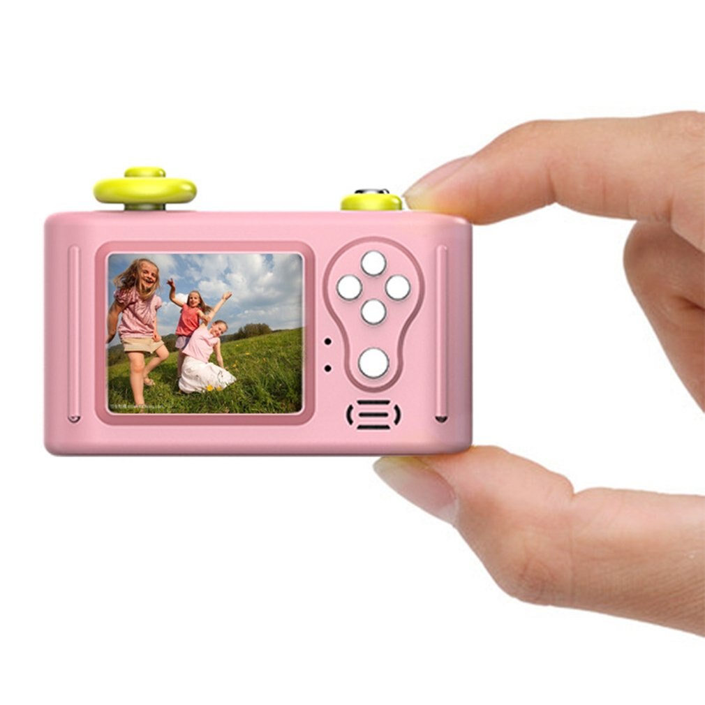 2MP Mini Digital Camera for Kids 1080P Full HD 1.5 Inch Screen Cute Cartoon Multifunction Toy Camera