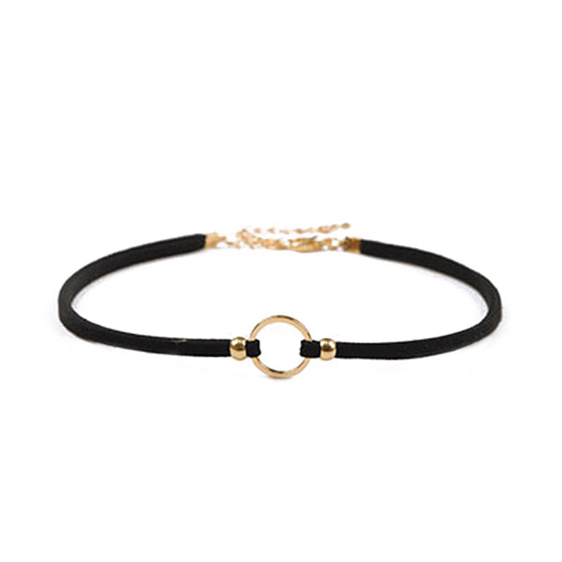 Koreaanse Mode Fluwelen Choker Ketting Voor Vrouwen Vintage Sexy Kant Ketting Met Hangers Gothic Meisje Hals Sieraden Accessoires: Antique Copper Plated