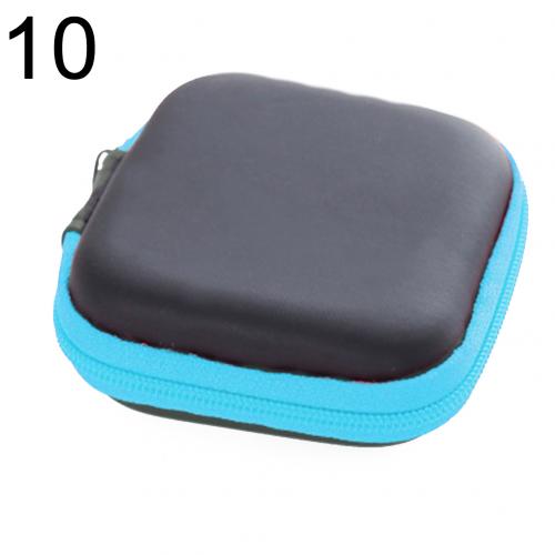 Portable Square/Rectangle Nylon Case USB Disk Earphones Storage Bag Organizer Case Charger data cable Organizer Case travel Case: 10