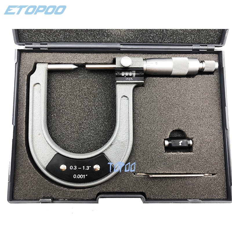 7-32mm Disc Brake Deep Micrometer 0 .300&quot;-1.300&quot; Brake Rotor Micrometer