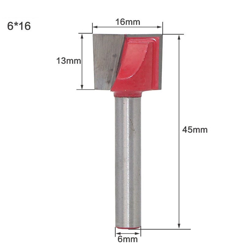 6mm skaft träfräs gravyr kniv skaft fräs bitfräs fräsar träkapning för kvarn träbearbetningsverktyg 10mm-32mm