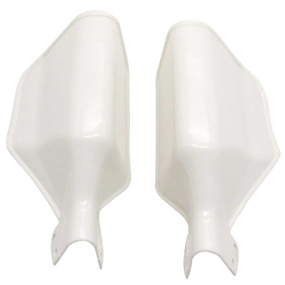 Bouclier protège-mains pour moto | Équipement de protection coupe-vent, pour KTM 990 Adventure DUKE 125 200 390 690 Super Duke R/GT: White 1 pair